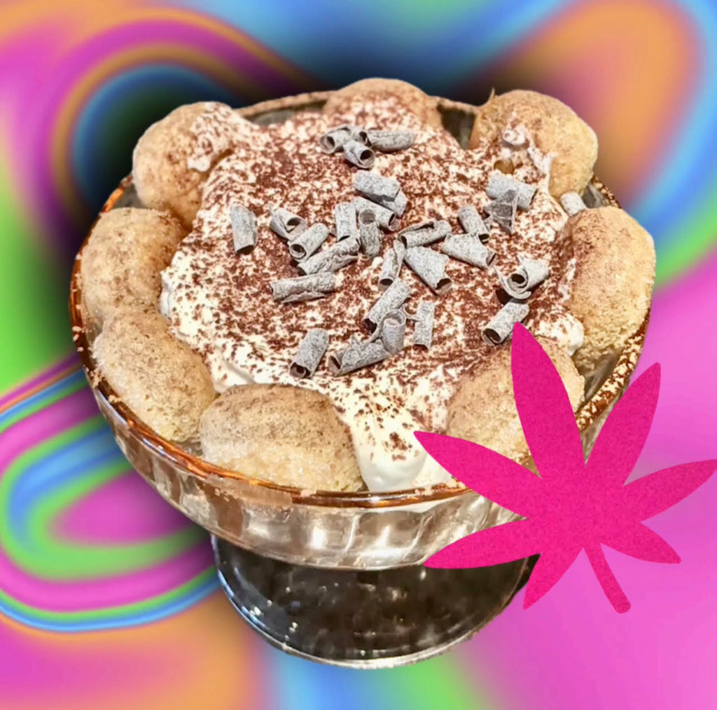 Get Baked With Annette: Tiramisu Trifle Using Phat420 Infused Sugar